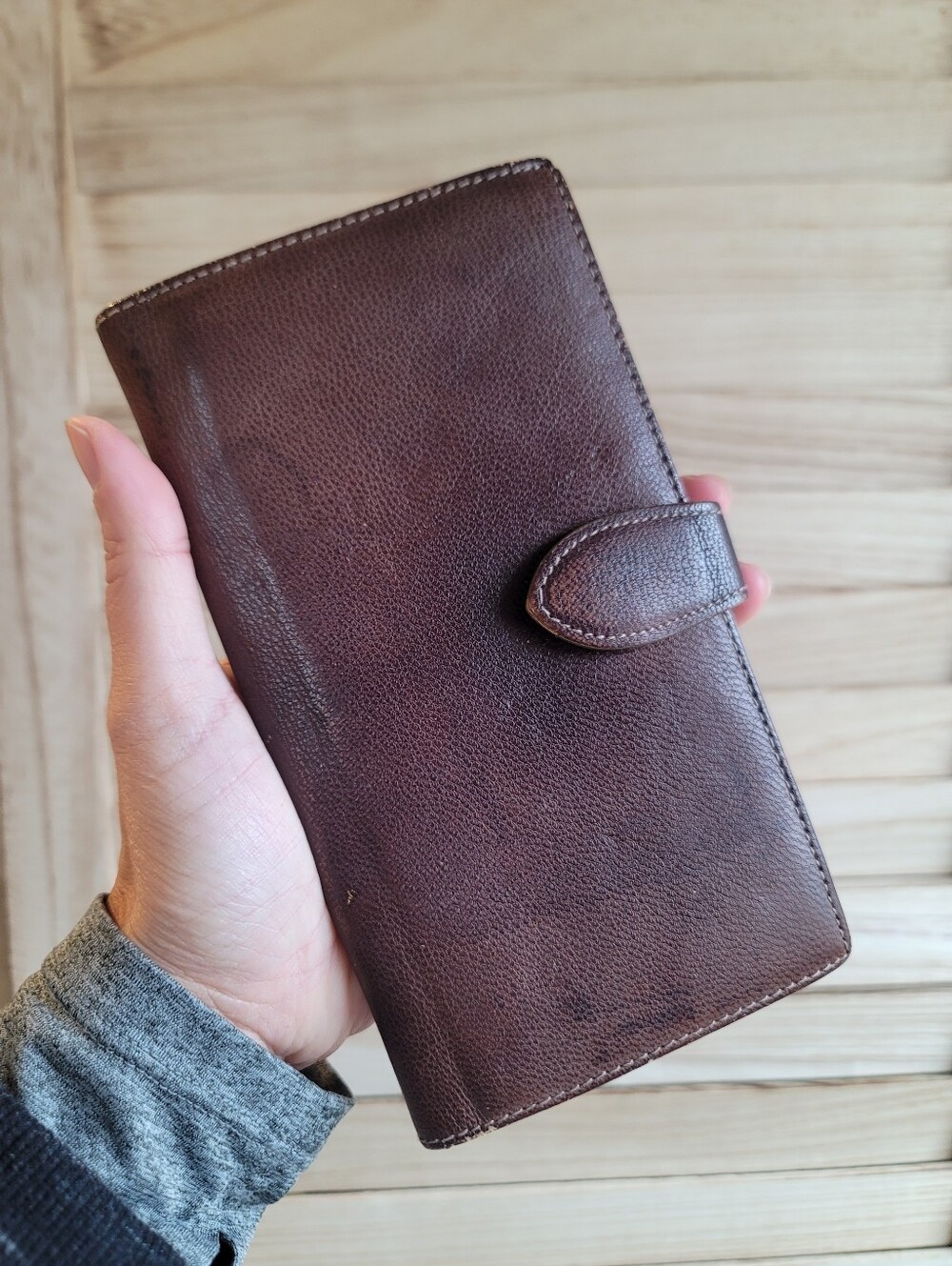 Dior Vintage Wallet Brown, Leather - Picture 2 of 11